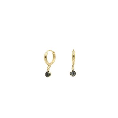Sea Charm Crystal Earrings - Crystal