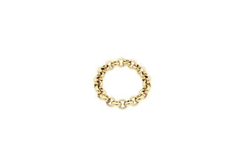 Rolo Ring Silver - M / 14, Gold