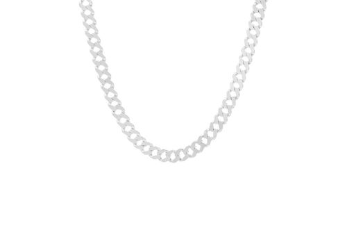 Mia Necklace Silver - Silver, 43-50cm