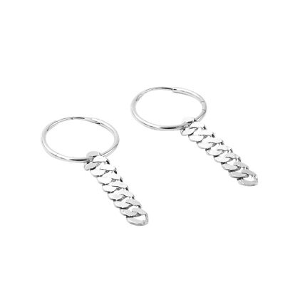 Boucles d'Oreilles Mia Argent