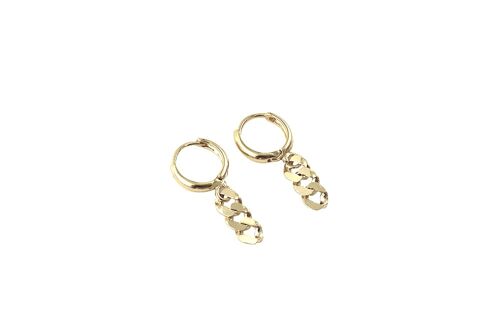 Tiny Mia Earrings Gold