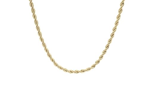 Twister Necklace Gold