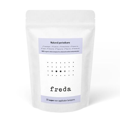 Freda Super Non-Applicator Tampons (30er Pack)