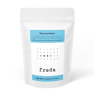 Freda Super Plus Tampons ohne Applikator (30er Pack)