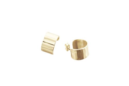 Smooth Earrings Gold