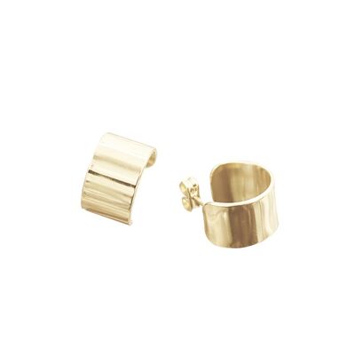 Smooth Earrings Gold