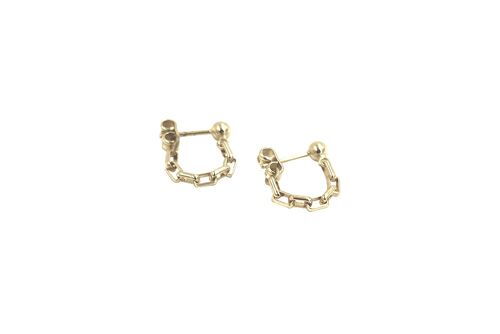 Tina Earrings Gold - Gold