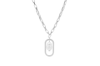 Collier Muse Or - Argent