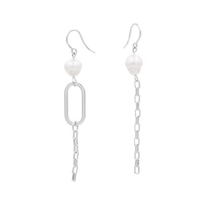 Boucles d'Oreilles Muse Or - Argent