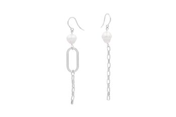 Boucles d'Oreilles Muse Or - Argent