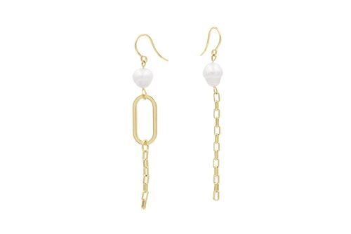 Muse Earrings Silver - Gold