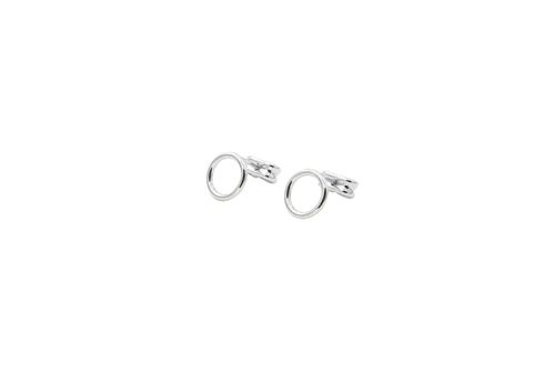 Contour Earrings Silver