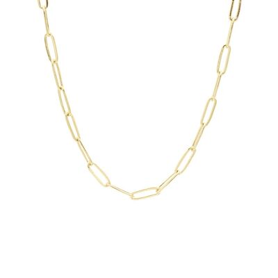 Link Big Necklace Gold - Gold, 46cm