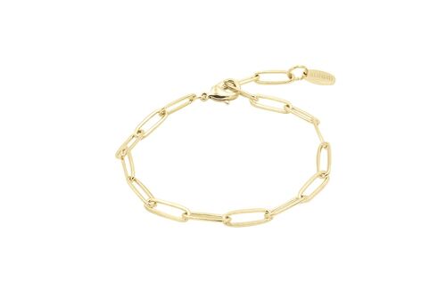 Link Big Bracelet Gold - Gold, 17-20cm