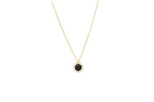 Bonobo Necklace White - Black