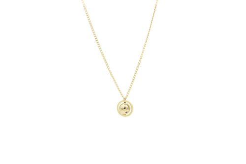 Bonobo Necklace White - Gold