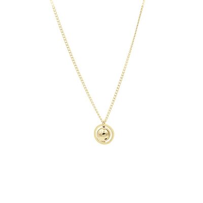 Bonobo Necklace White - Gold