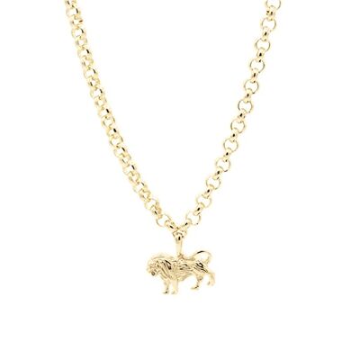 Leo Necklace Gold