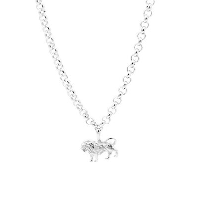 Collier Lion Argent