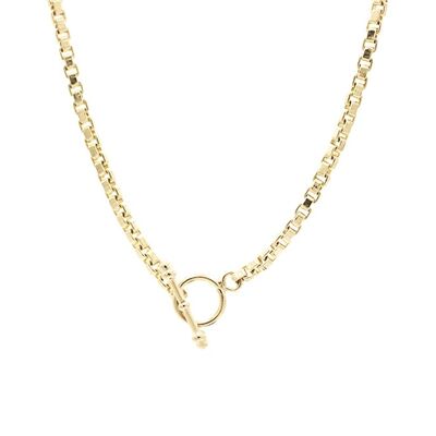 Lock Necklace Gold