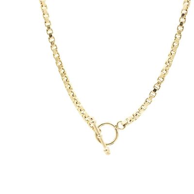 Lock Necklace Silver - Gold
