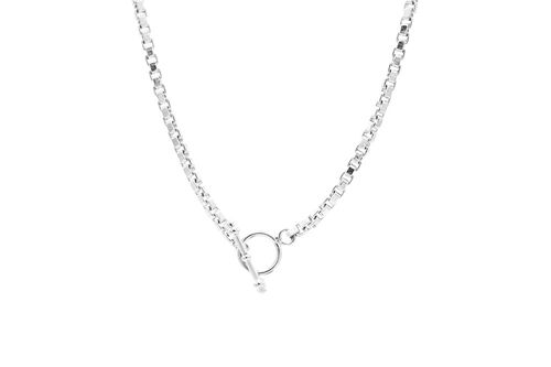 Lock Necklace Silver - Silver