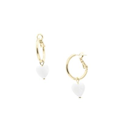 Herz Earrings Gold