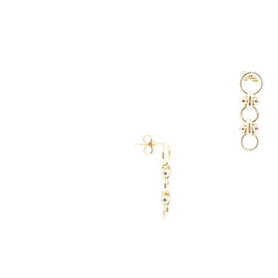 Meraki Earrings Gold - Gold