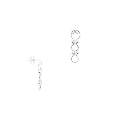 Boucles d'Oreilles Meraki Or - Argent