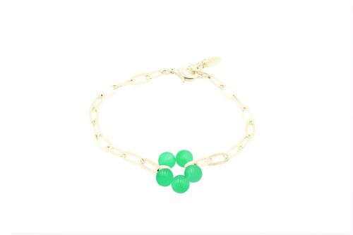 Bloom Big Bracelet Green