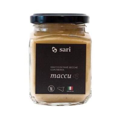 Macco de haricots secs et menthe