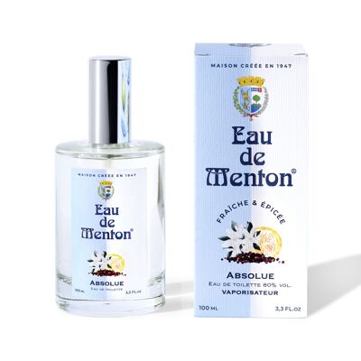 Eau de Menton Absolue (Citrus, Spices and White Flowers) - 100ml