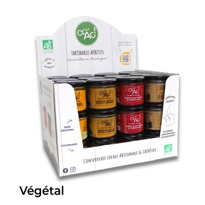 Expositor de cajas de verduras - 4 referencias