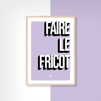 Faire le fricot - 30x40cm 2