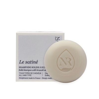 Le Satiné Mild solid shampoo - with organic broccoli oil