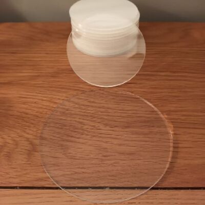 Milestone Disc Pack 3mm Clear Acrylic