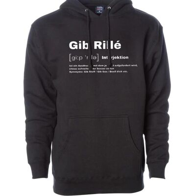 Gib Rillé Heavyweight Definition Hoodie