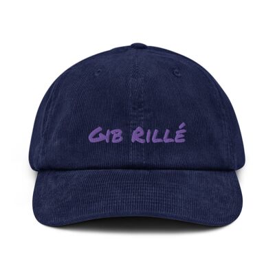 Gib Rillé Cord-Cap - Oxford Navy