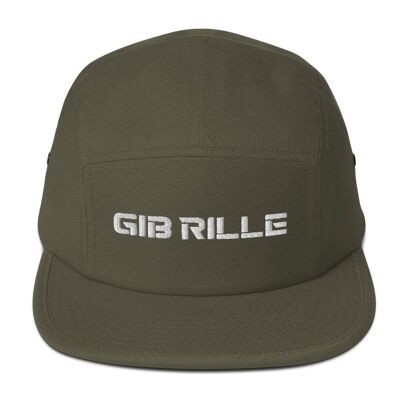 Gib Rillé Five-Panel-Cap Olive