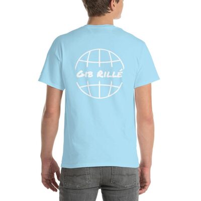 Gib Rillé Worldwide T-Shirt  Lightblue