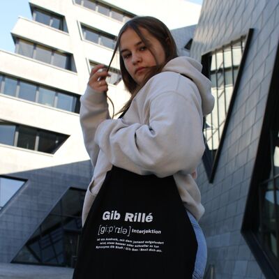 Gib Rillé Definition Bag - Black