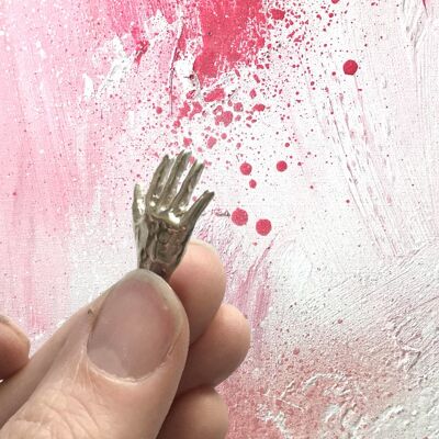 Little Hand Pendant in 925 Sterling Silver