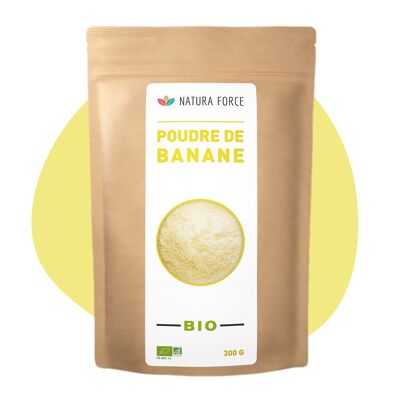 Poudre de banane bio