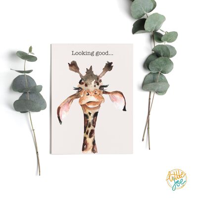 Looking Good Greeting Card