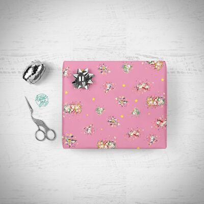 Confezione regalo con design unicorno