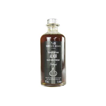 VINAIGRE PARFUMÉ À L'AIL NOIR  37.5 cl