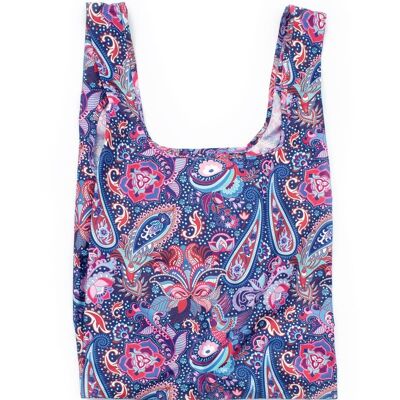 BOLSA WIEDERVERWENDBARE KINDTASCHE MEDIUM BOHO PAISLEY