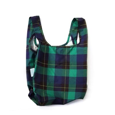 BOLSA WIEDERVERWENDBARE KINDTASCHE MINI TARTAN