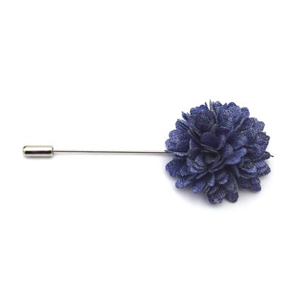 Flower Bunch Lapel Pin, Lilac