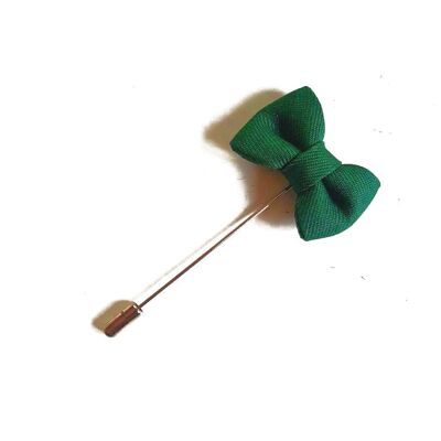 Bow Tie Lapel Pin, Green